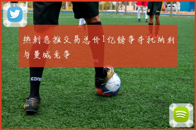 热刺急推交易总价1亿镑争夺托纳利与曼城竞争